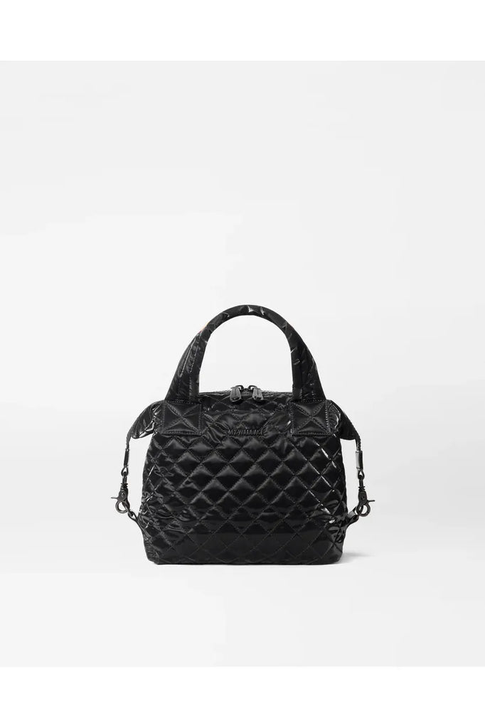 MZ Wallace Sutton Deluxe Small Quilted Bag 1286X2137 | Black Liquid