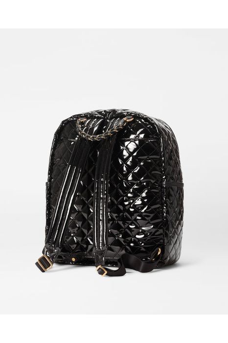 MZ Wallace Crosby Backpack 1375C0434 | Black Lacquer