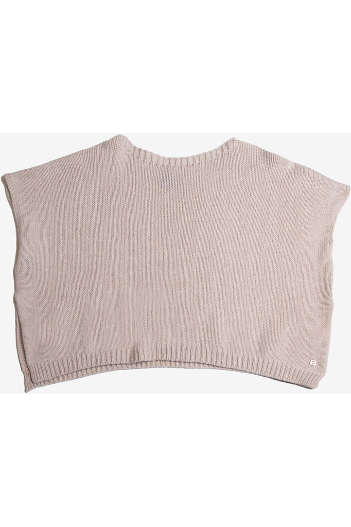 Bruno Carlo Cashmere Blend Poncho PH818F3 | Gesso