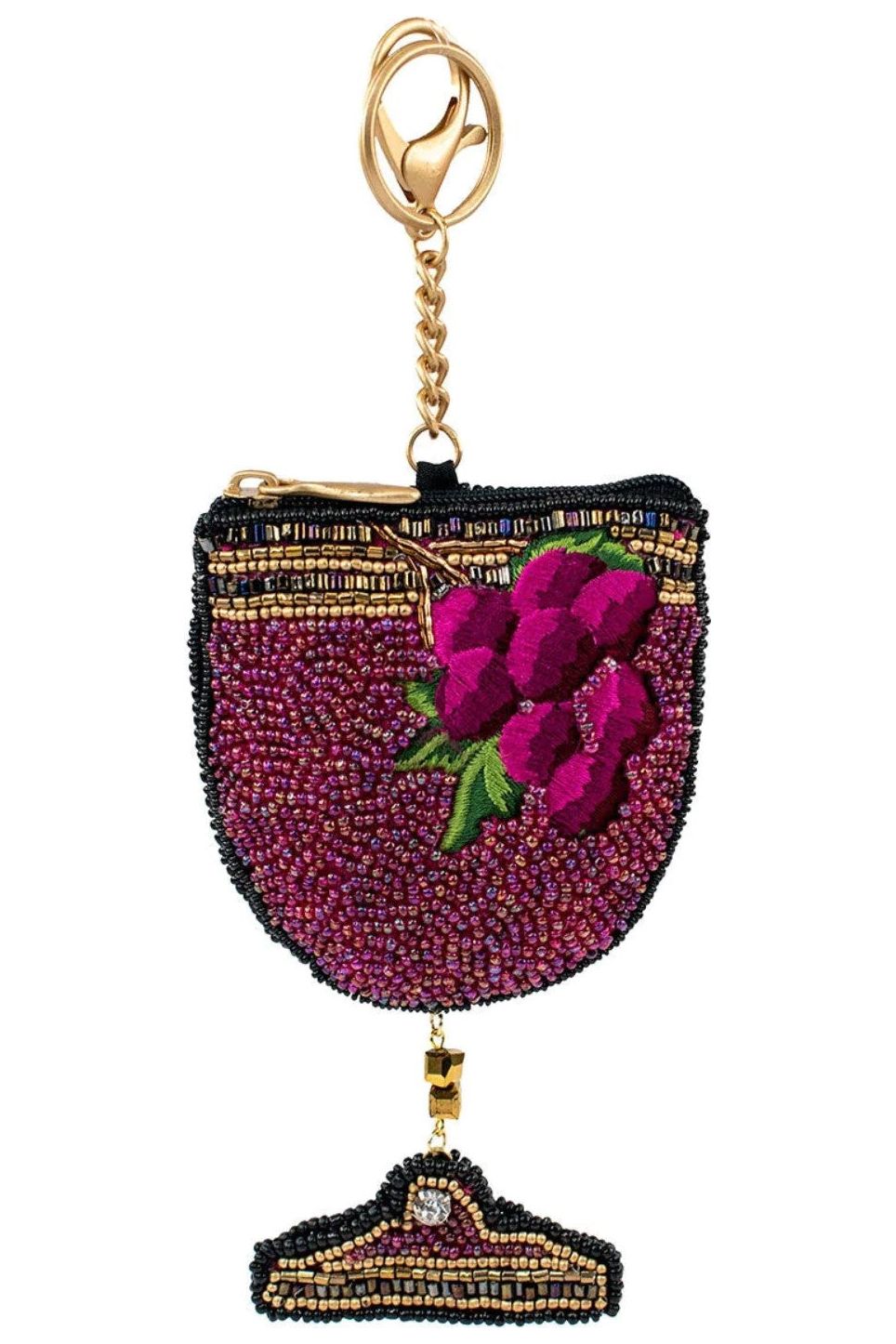 Mary Frances Purple Beaded sold Purse