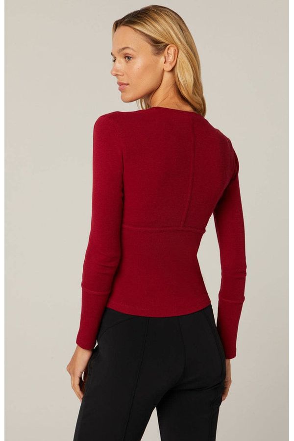 Alp N Rock Delaney Crew Neck Shirt | Deep Red