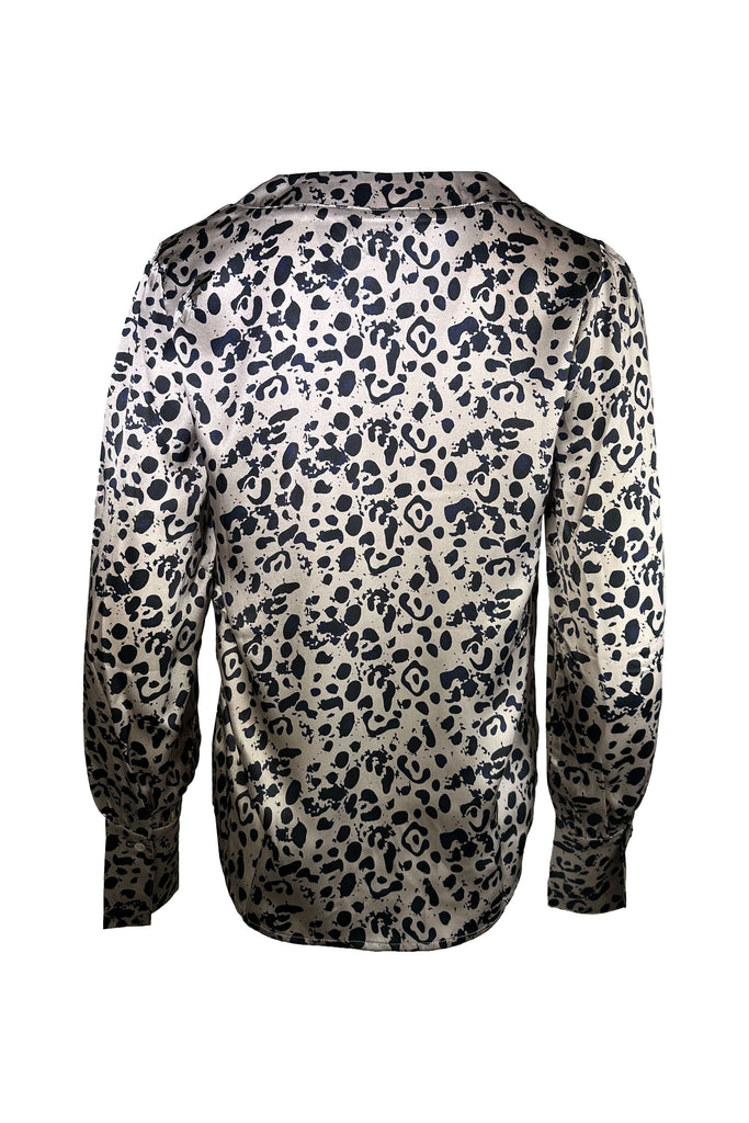 Catherine Gee Zaria French Cuff Silk Blouse | Miro Animal