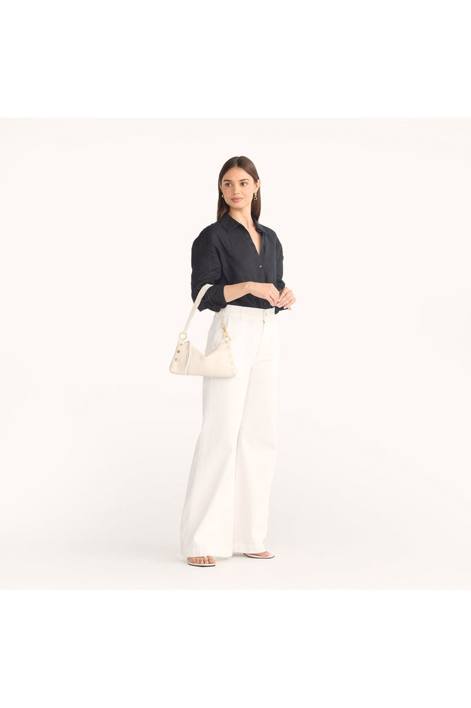 Hammitt Kyle Shoulder Bag | Calla Lily White/Brushed Gold