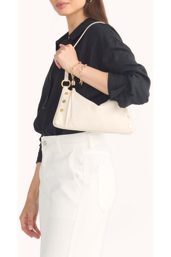 Hammitt Kyle Shoulder Bag | Calla Lily White/Brushed Gold