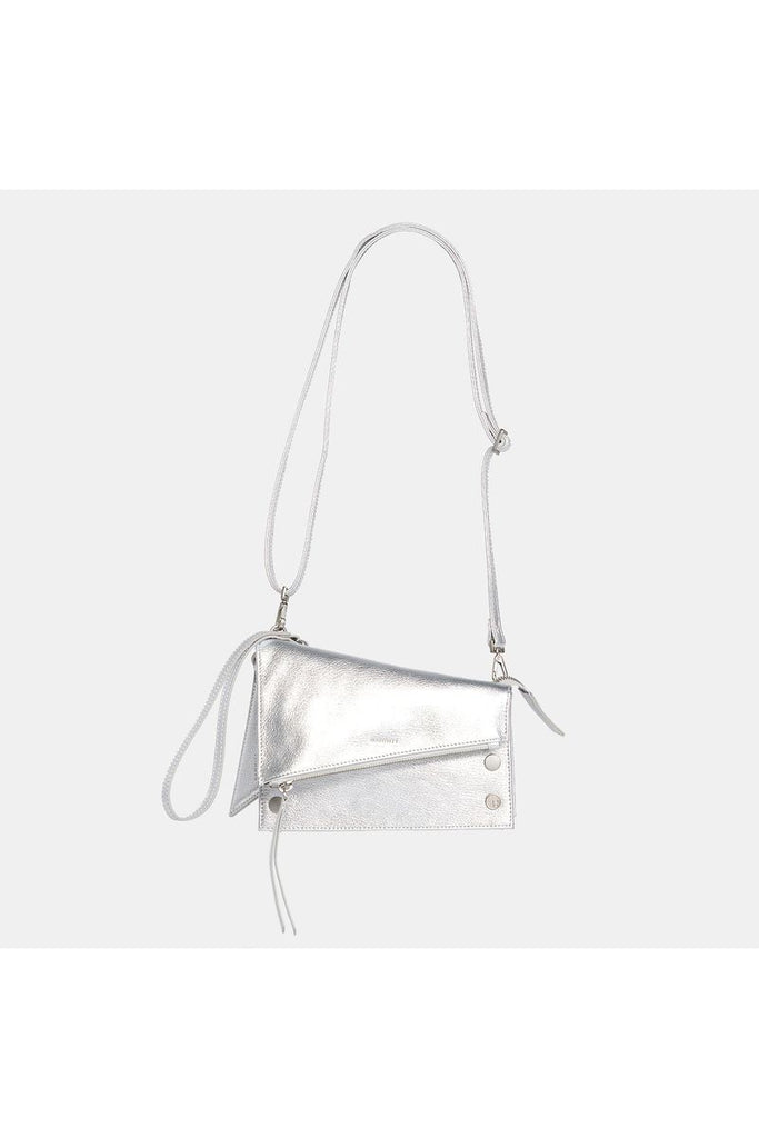 Hammitt Curtis Handbag | Sidewalk Silver/Brushed Silver