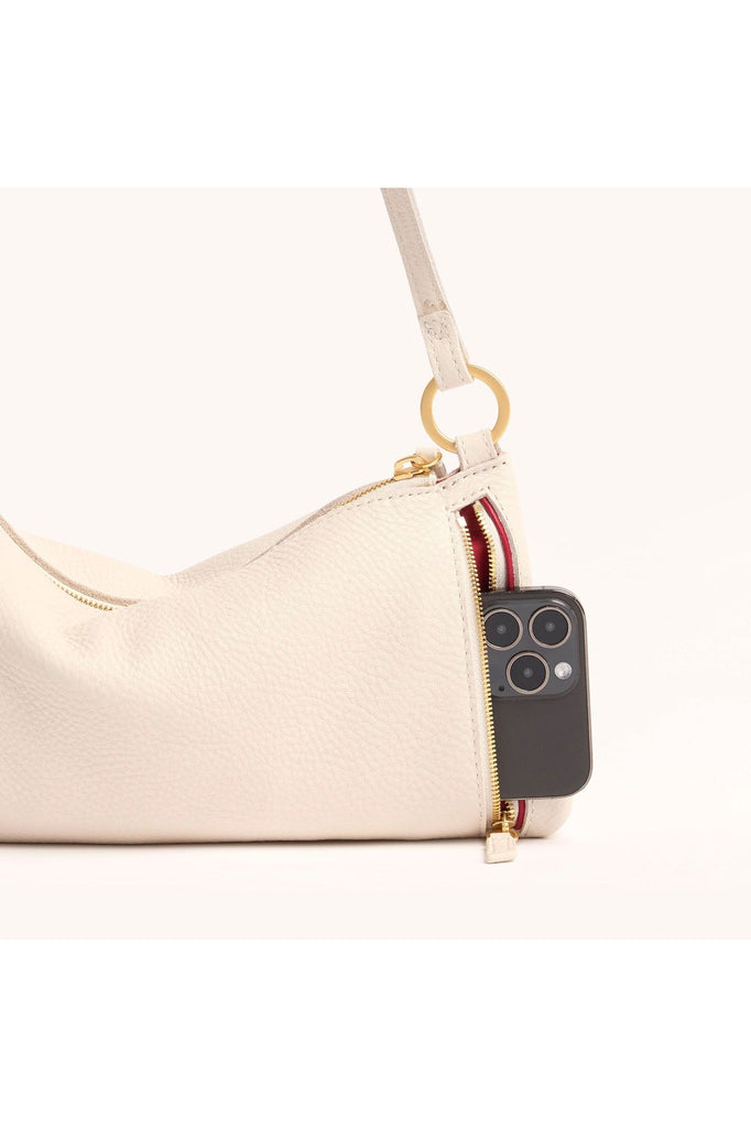 Hammitt Kyle Shoulder Bag | Calla Lily White/Brushed Gold