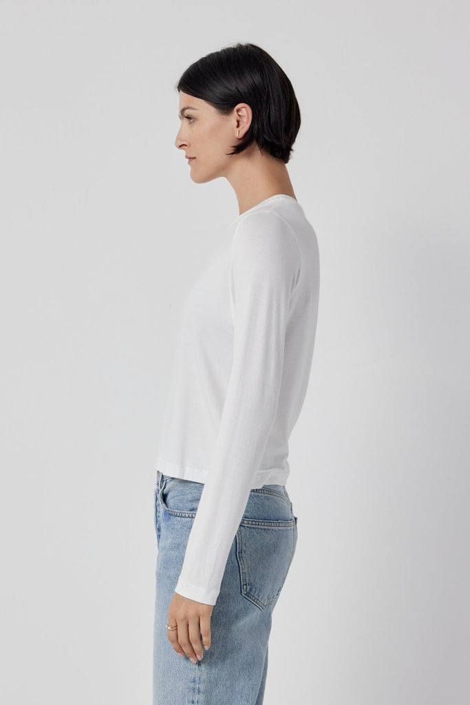 Velvet by Jenny Graham Pacifica 05 Tee | White