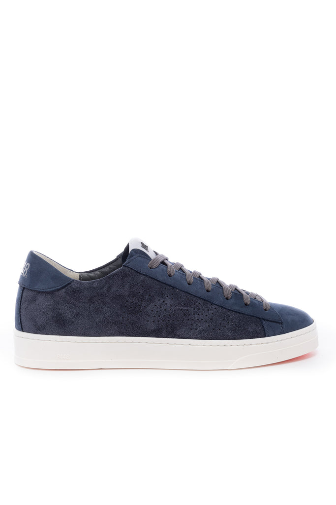 P448 Men's Jack Navy/Jeans Suede Sneaker | Navy/Jeans