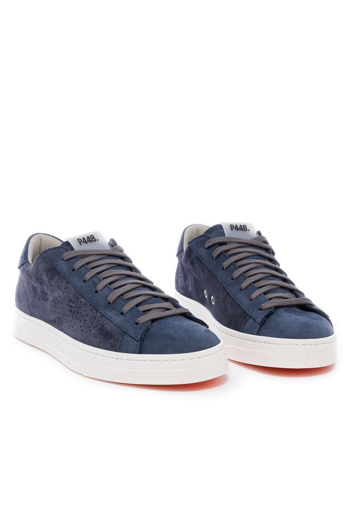 P448 Men's Jack Navy/Jeans Suede Sneaker | Navy/Jeans