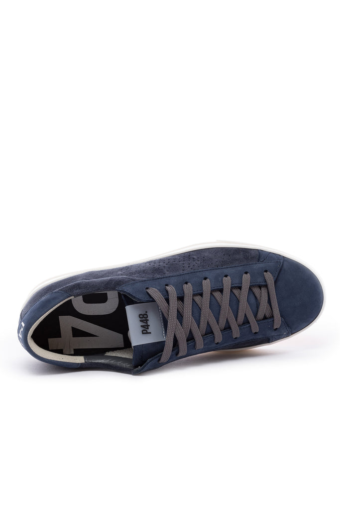 P448 Men's Jack Navy/Jeans Suede Sneaker | Navy/Jeans