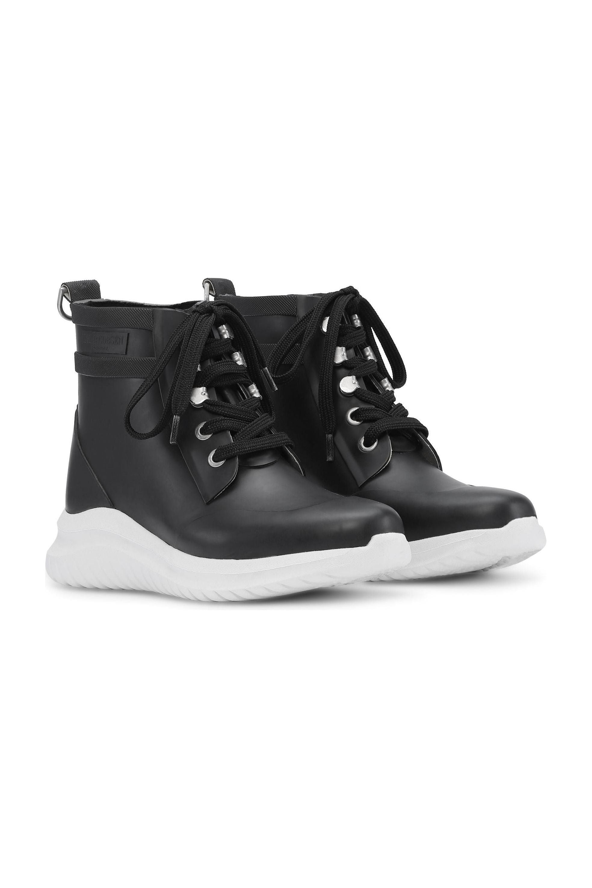 Lace up ankle rain boots online