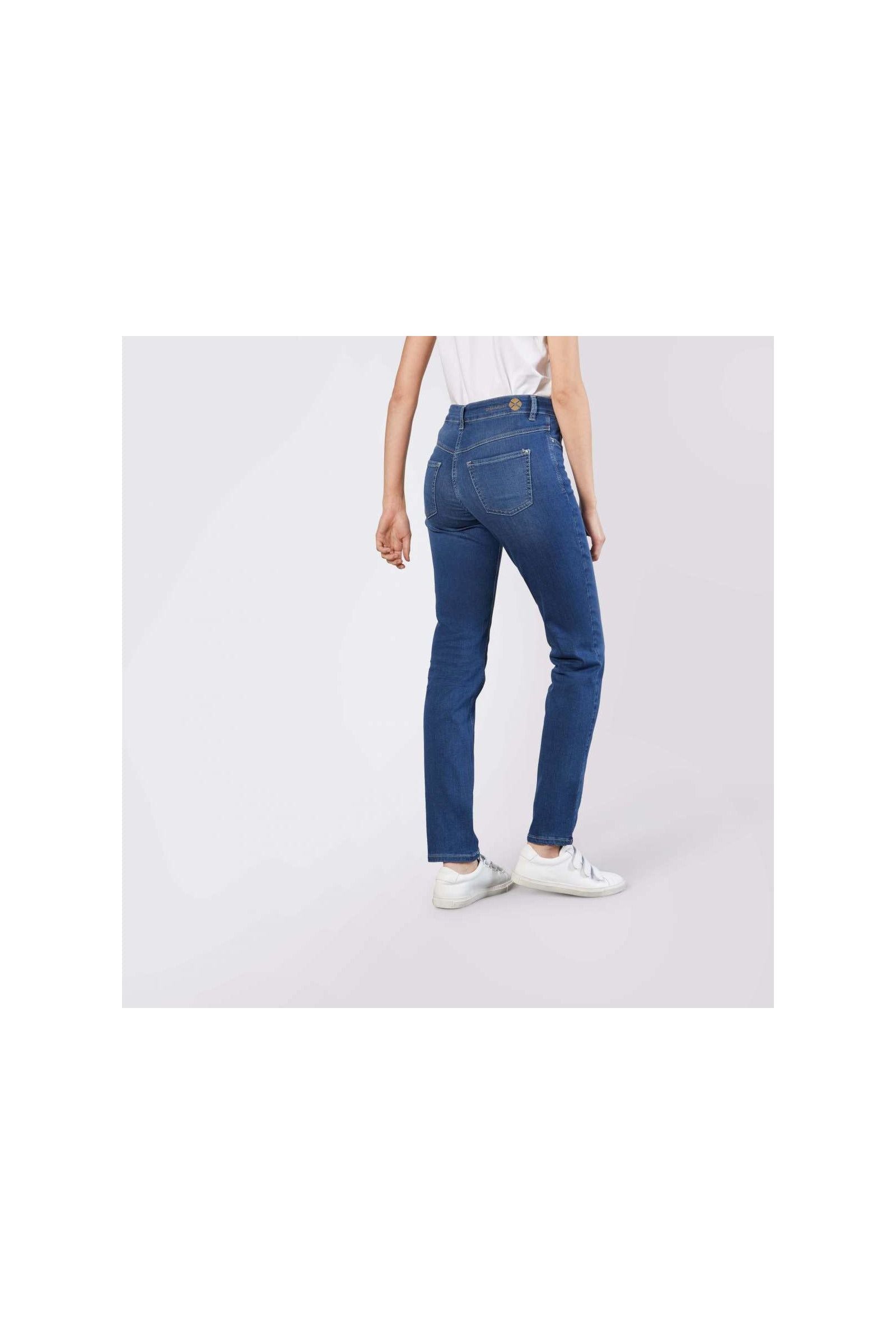 Mac Jeans Dream Denim Madison | 5401-90-355L Straight Authe Blue D569 Robertson Mid – Legs