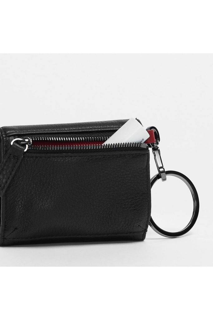 Hammitt Royce Key Wallet 16612 | Black/Gunmetal