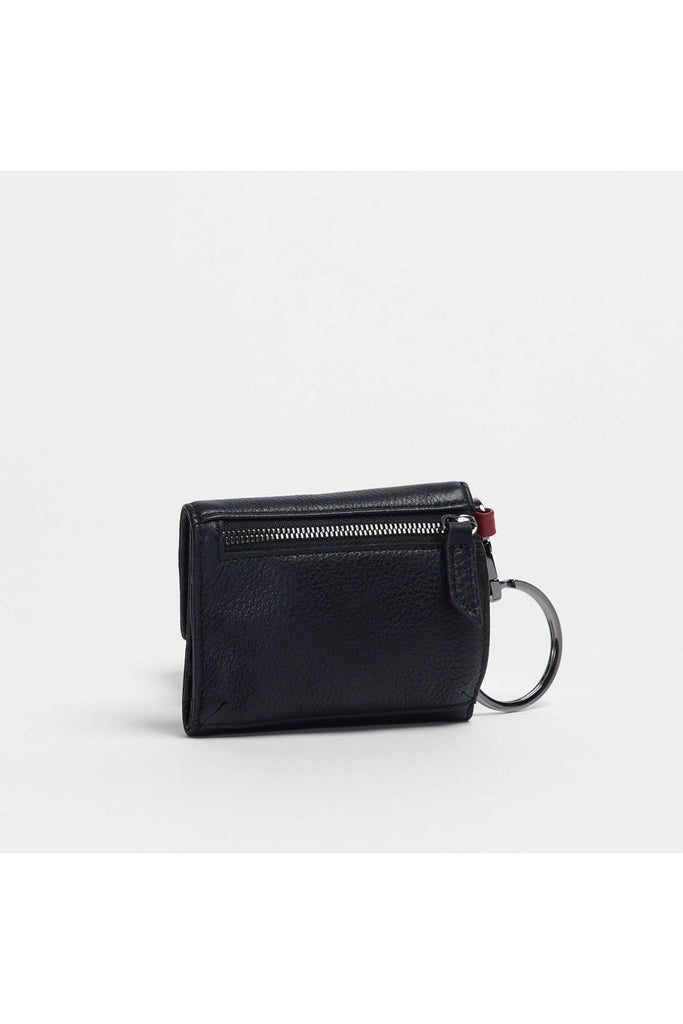 Hammitt Royce Key Wallet 16612 | Black/Gunmetal